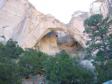La Ventana, a natural sandstone arch in Western New Mexico