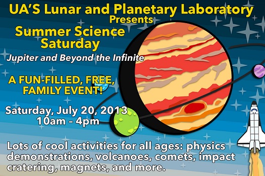Summer Science Saturday - Jupiter and Beyond the Infinite