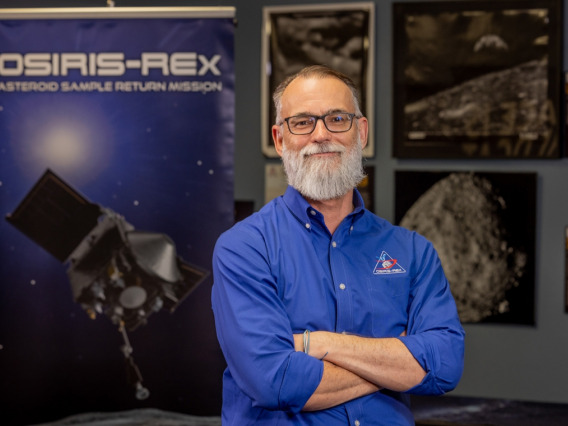 OSIRIS-REx mission principal investigator Dante Lauretta