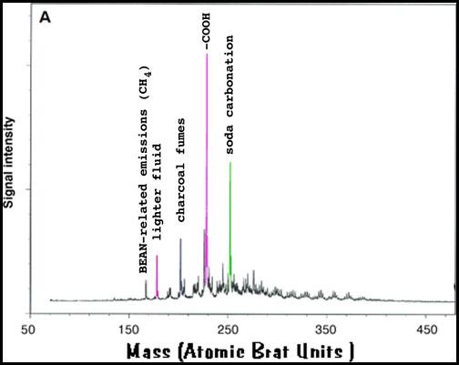 Mass (Atomic Brat Units) vs Signal Intensity