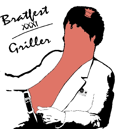 Bratfest Griller logo
