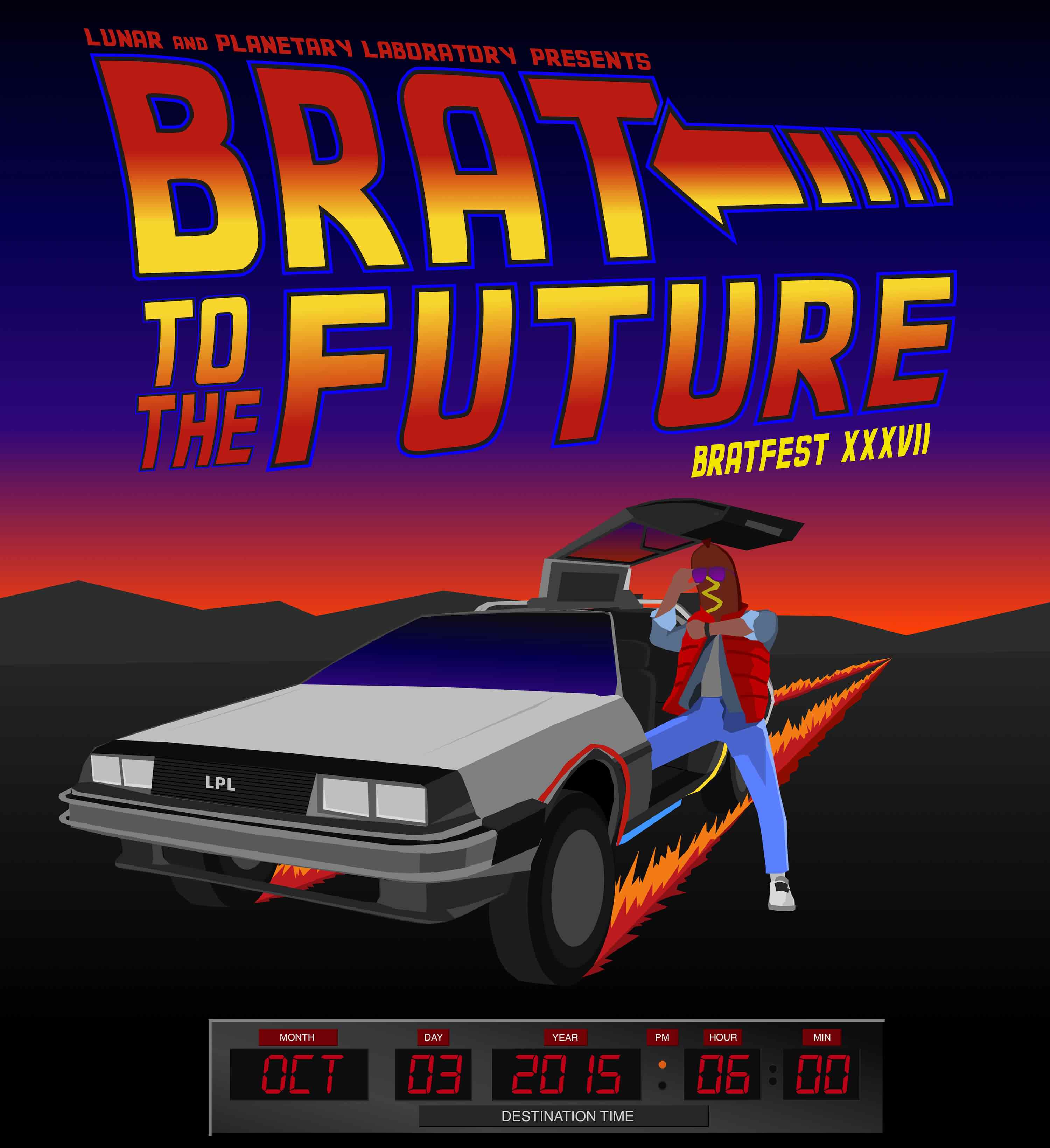 Brat to the Future logo