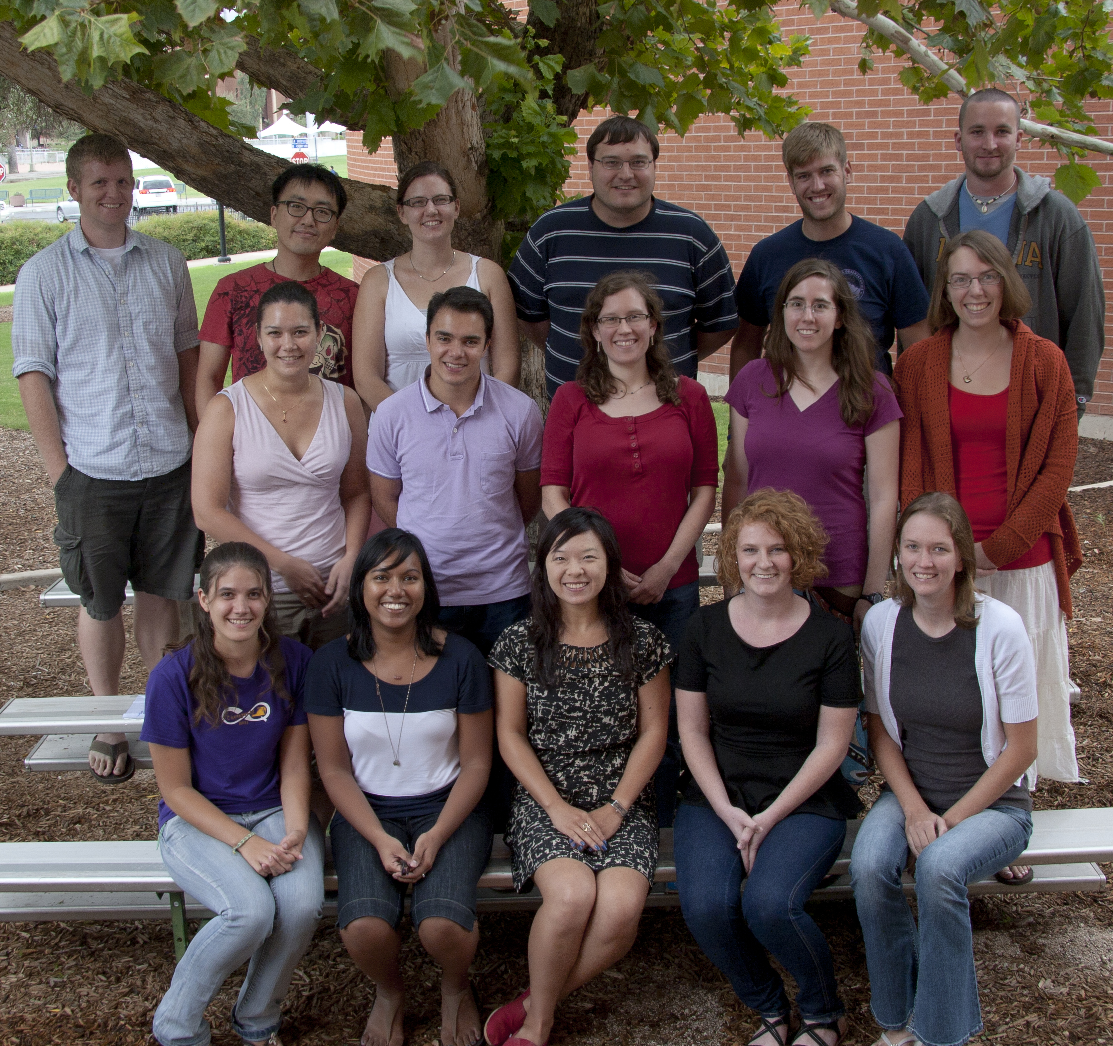 The LPL graduate students, Fall 2012.