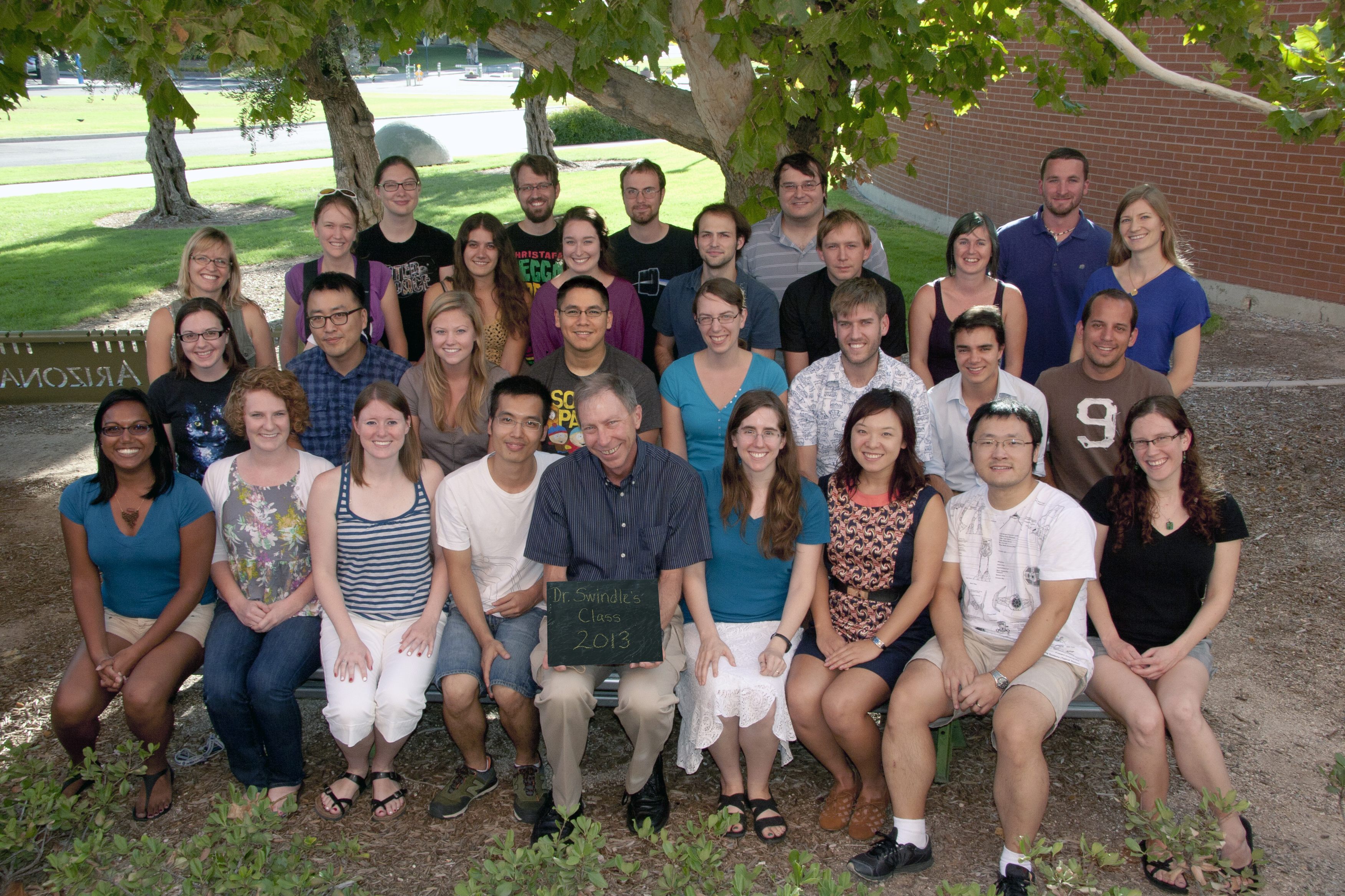 The LPL graduate students, September 2013.