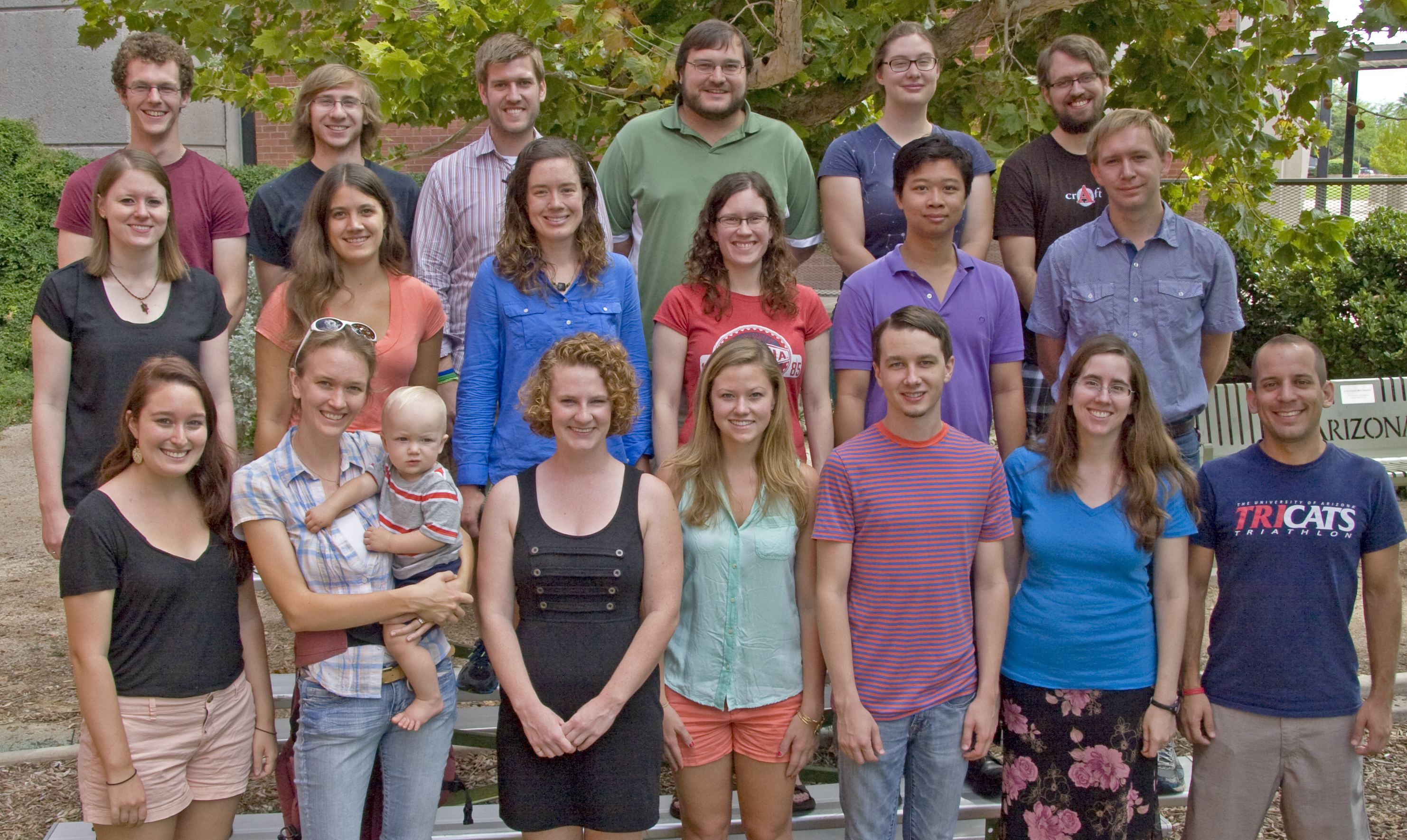 The LPL graduate students, September 2014.