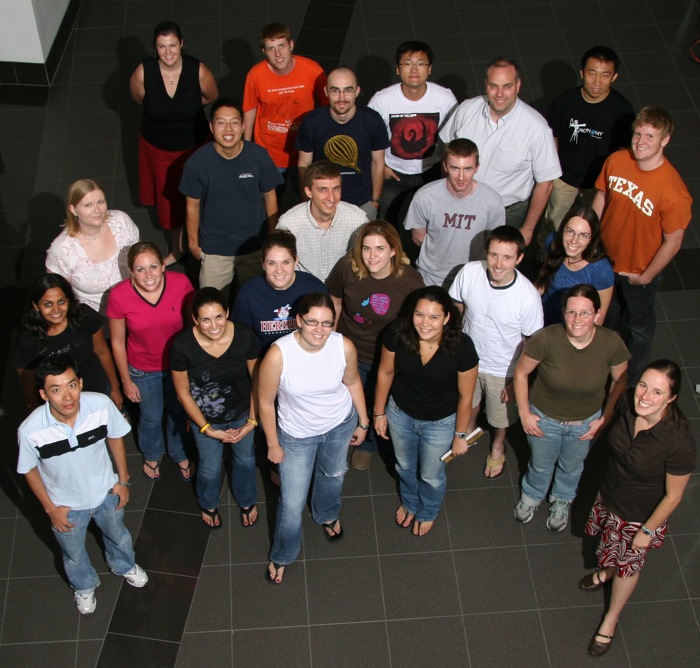 The LPL graduate students, September 2008.