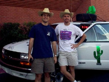 The first day was a driving day meant to get us from Tucson to northern NM, and the vehicles were prepped.