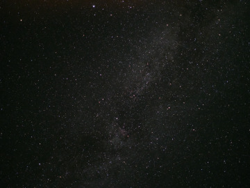 Wide angle astrophotography of Milky Way. Image by Harry Tang