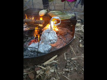 Campfire food