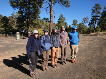 Scientists ready for a day of adventure!