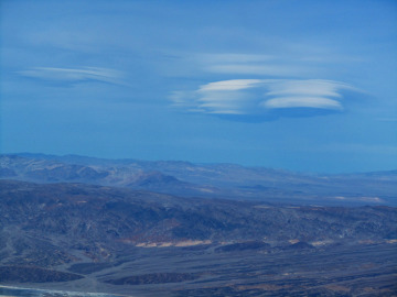 Lenticular clouds!