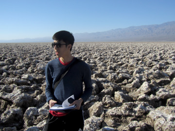 Ben Lew and salty salt flats