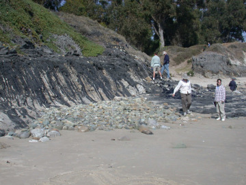 We eventually reached our furthest north of Carpinteria Beach, near Santa Barbara.