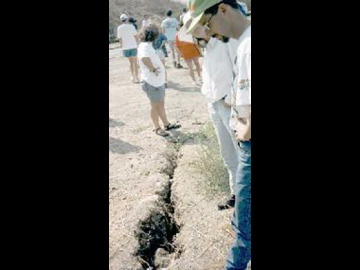 One small crack can be the precursor to one huge landslide.