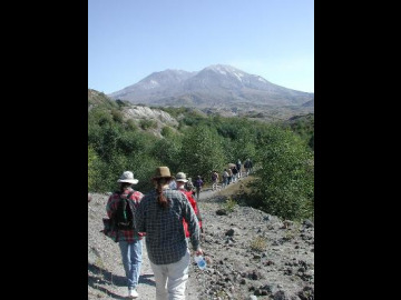 More talks and yet another view of Mt. St. Helens.