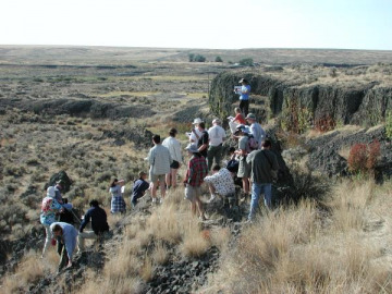 Day 6. The day began with Jason's presentation on loess deposits in Crab Creek.