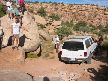 Driving inside Canyondlands National Park is not for the faint of heart.