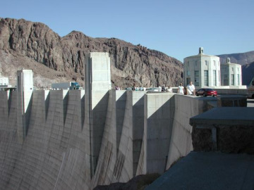 Day 2. Erich told us about the history of Hoover Dam.