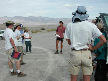 Matt told us about the evolution of the Desert Pupfish, which don't get nearly as much attention as Galapagos Finches.	