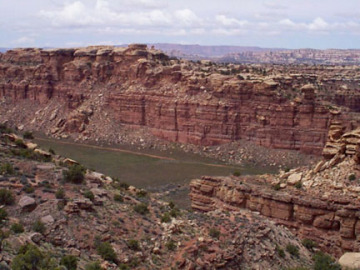 Once we had gotten over Elephant Hill, we went through a narrow area and got to the Devil's Kitchen where we camped that night. 