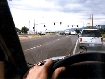 We picked up extra camping gear and were on our way to the park, when Barb got pulled over by a small-town cop. She and Jay acted appropriately chagrined and escaped getting a ticket.