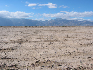 Laguno Diablo, a playa that we explored for evaporite deposits