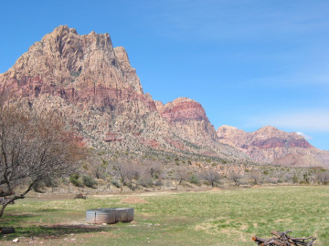 We ate lunch near Red Rock State Park, outside of Las Vegas.