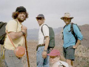 Andy, Mark, Barb and Erik take a break from Paleozoic stratigraphy.