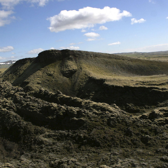 Channel-fed rootless Cones within the Laki region. Rootless cones are of extreme interest because they are formed by explosive lava—water interactions and therefore provide information about paleo-environments.