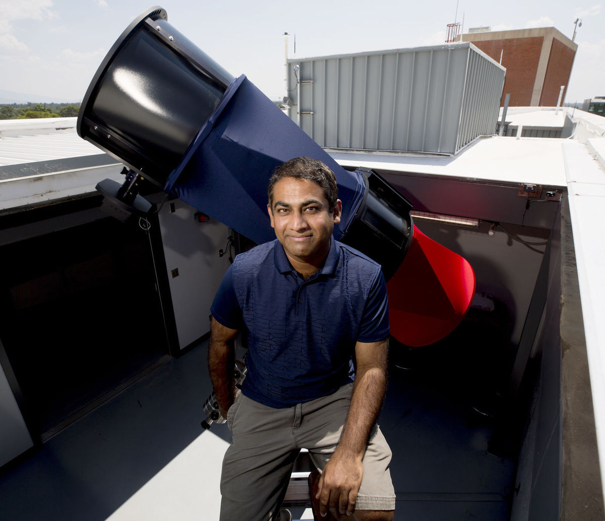 Vishnu Reddy went from New Delhi journalist to UA asteroid hunter | Reddy Research Group