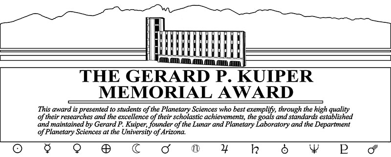 Kuiper Award Recipients