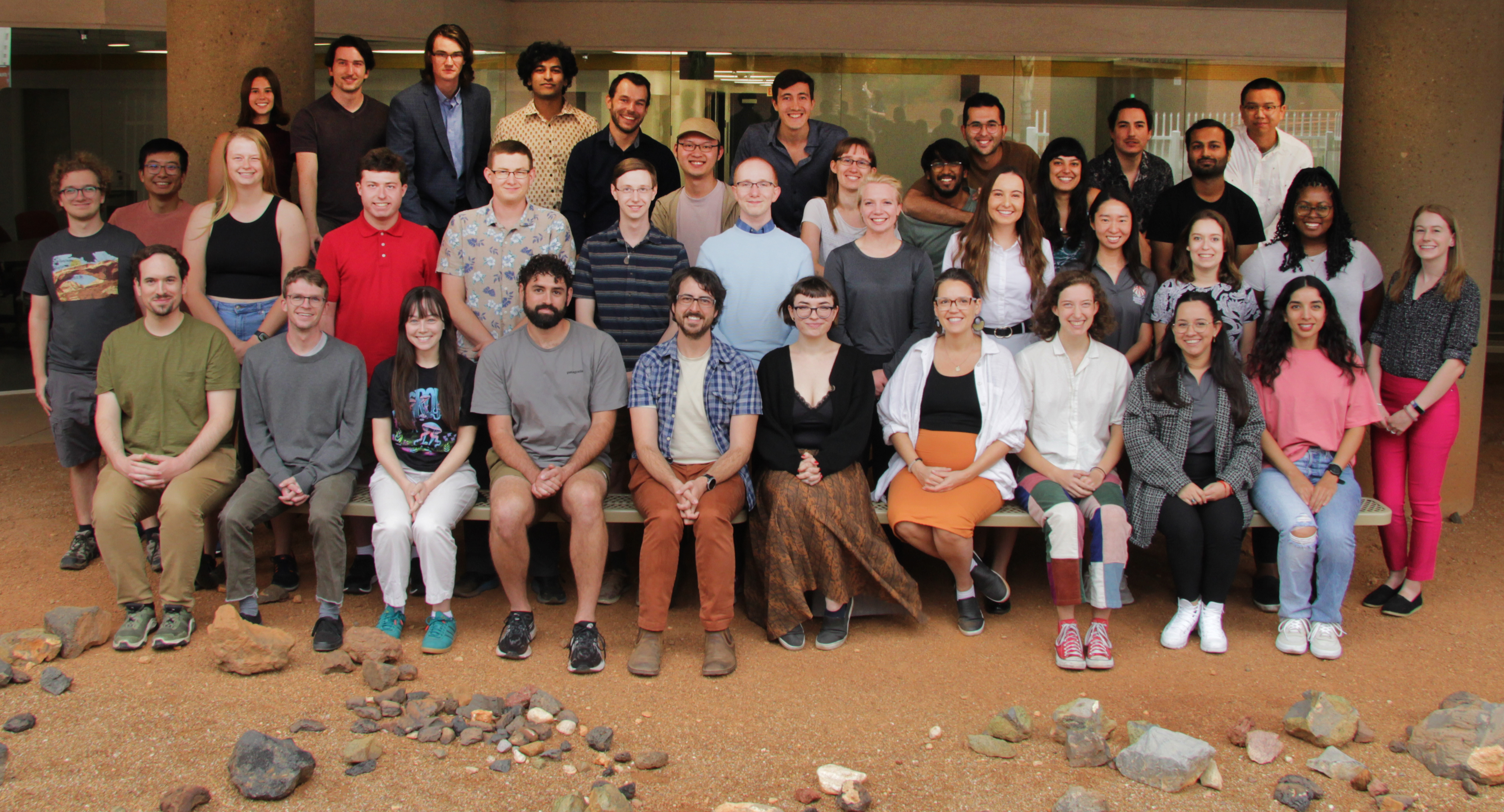 The LPL graduate students, 2021