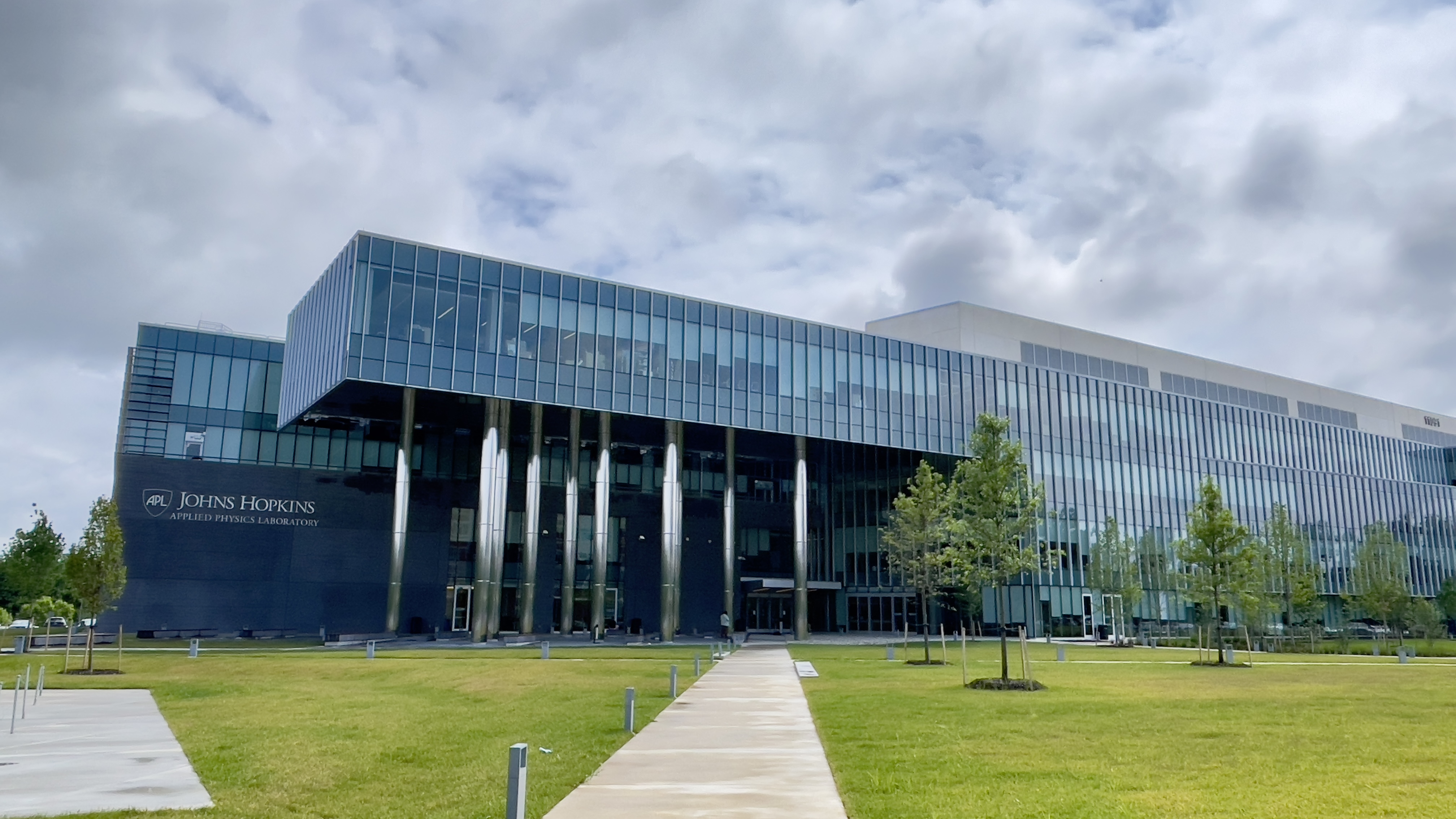 Photo of Johns Hopkins Applied Physics Laboratory Building.