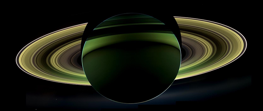 NASA's Cassini spacecraft delivered this glorious view of Saturn on Dec. 18, 2012, taken while the spacecraft was in Saturn's shadow. The cameras were turned toward Saturn and the sun so that the planet and rings are backlit. (Credit: NASA/JPL-Caltech/Space Science Institute)
