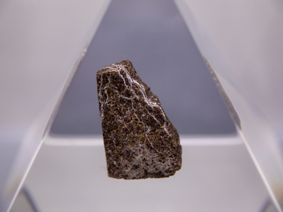 Photo of Moon rock from Apollo 15 mission.