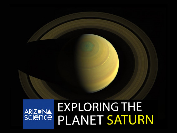 Saturn with Arizona Science logo
