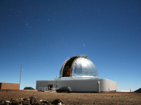 NASA's Infrared Telescope Facility on Maunakea on the Big Island of Hawaii is used to determine the composition of near-Earth objects. Univ. of Hawaii Institute for Astronomy / Michael Connelley