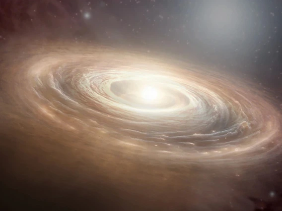 Artist’s concept of a planet-forming disk