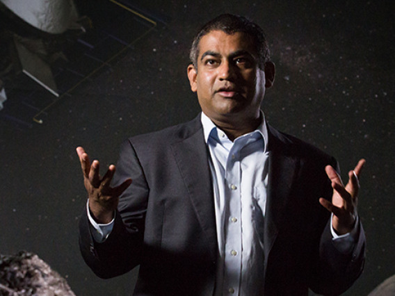 Vishnu Reddy: "The question is: How prepared are we for the next cosmic threat?" (Photo: Bob Demers/UANews)