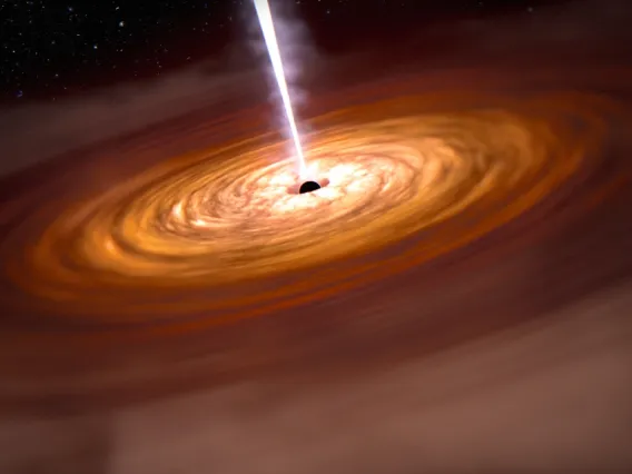 Researchers will use all four instruments aboard the James Webb Space Telescope to study the three most distant quasars yet discovered. They will obtain new measurements of the masses of their central supermassive black holes, detail the stars and composition of their host galaxies, and observe nearby galaxies to learn more about their “neighborhoods” in the early universe. NASA, ESA, CSA, Joseph Olmsted (STScI)
