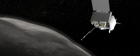 OSIRIS REx Tagging Bennu