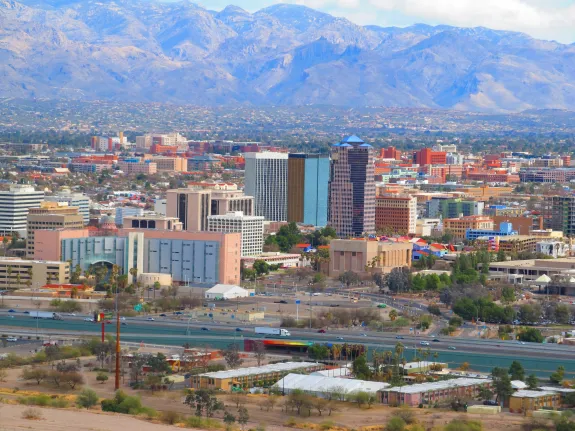 Downtown Tucson area