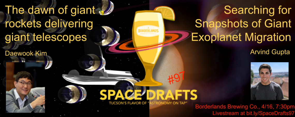 Space Drafts at Borderlands Brewing Co. on April 16.