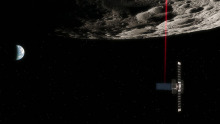 Lunar Flashlight us its four-laser reflectometer to search for surface water ice.