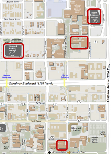Campus Map/Parking | VOLTRON
