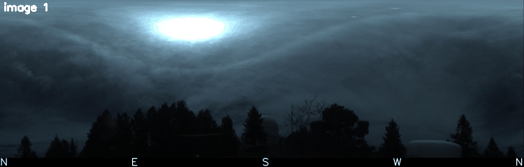 Unwrapped All-Sky Camera Movie