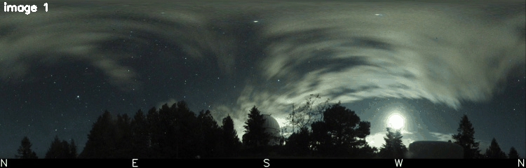 Unwrapped All-Sky Camera Movie