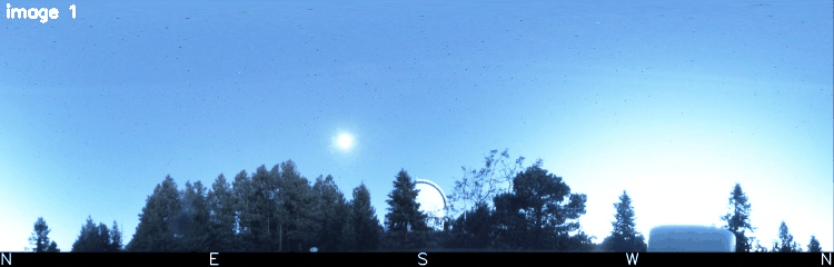 Unwrapped All-Sky Camera Movie