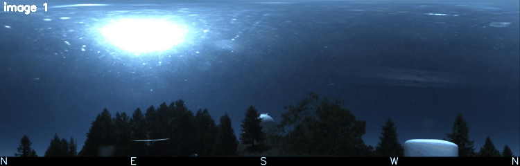 Unwrapped All-Sky Camera Movie