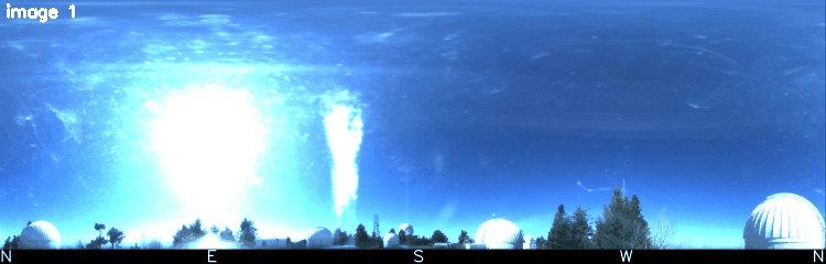 Unwrapped All-Sky Camera Movie